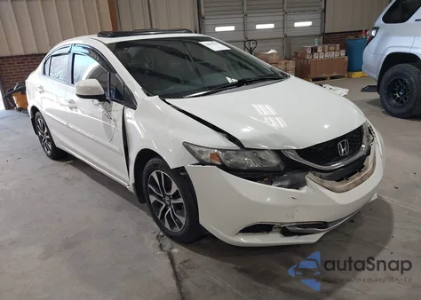 2013 Honda Civic Ex from USA, damaged, VIN 19XFB2F80DE077073